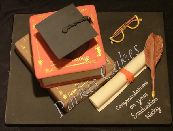 graduation cake